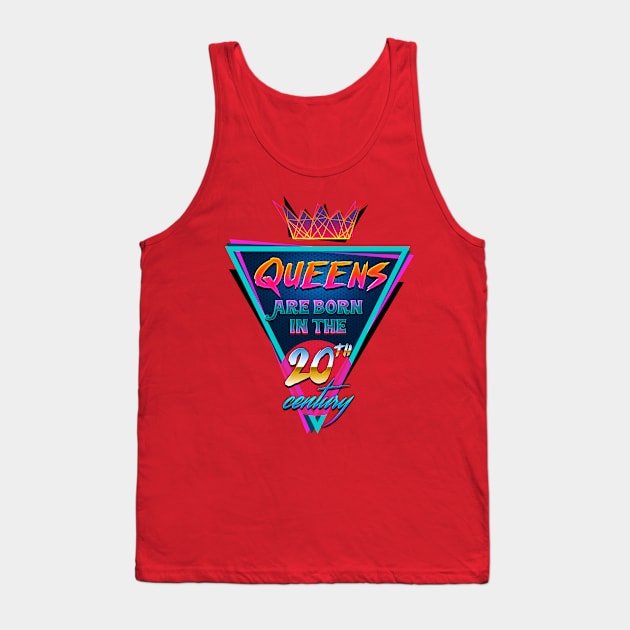 Queens are born in the 20th century Tank Top by forsureee